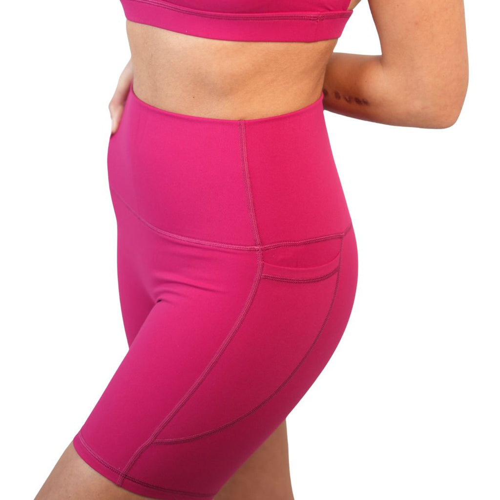 SHE RISES YOGA SHORTS