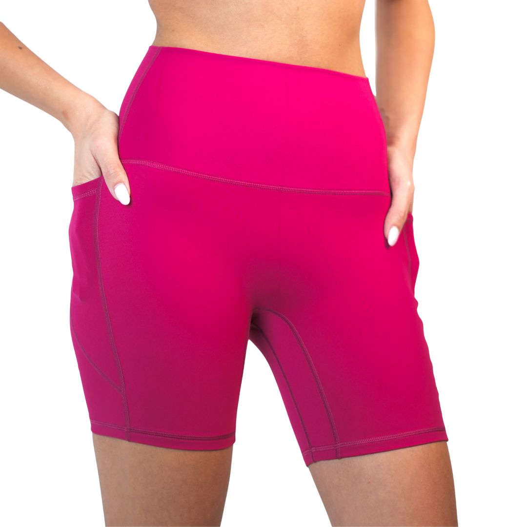 SHE RISES YOGA SHORTS